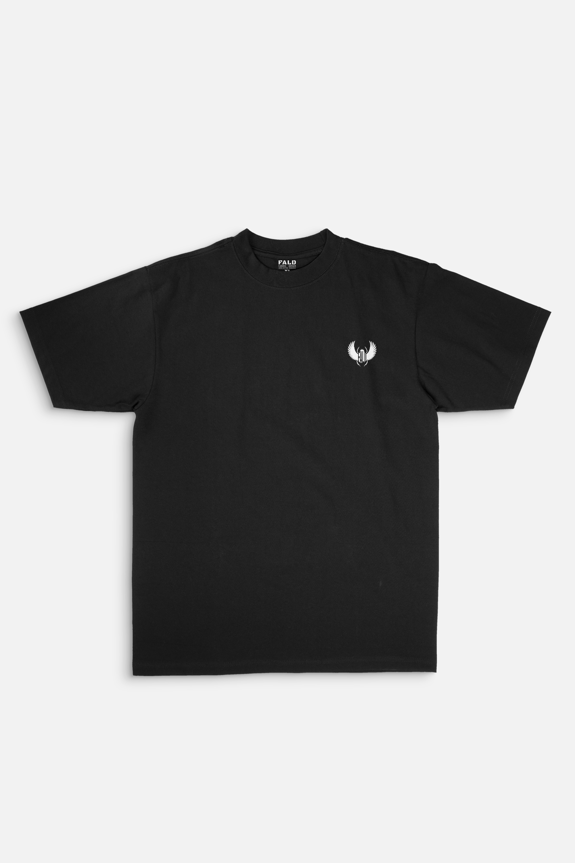 FALD | BLACK T-SHIRT / CARRIER LOGO