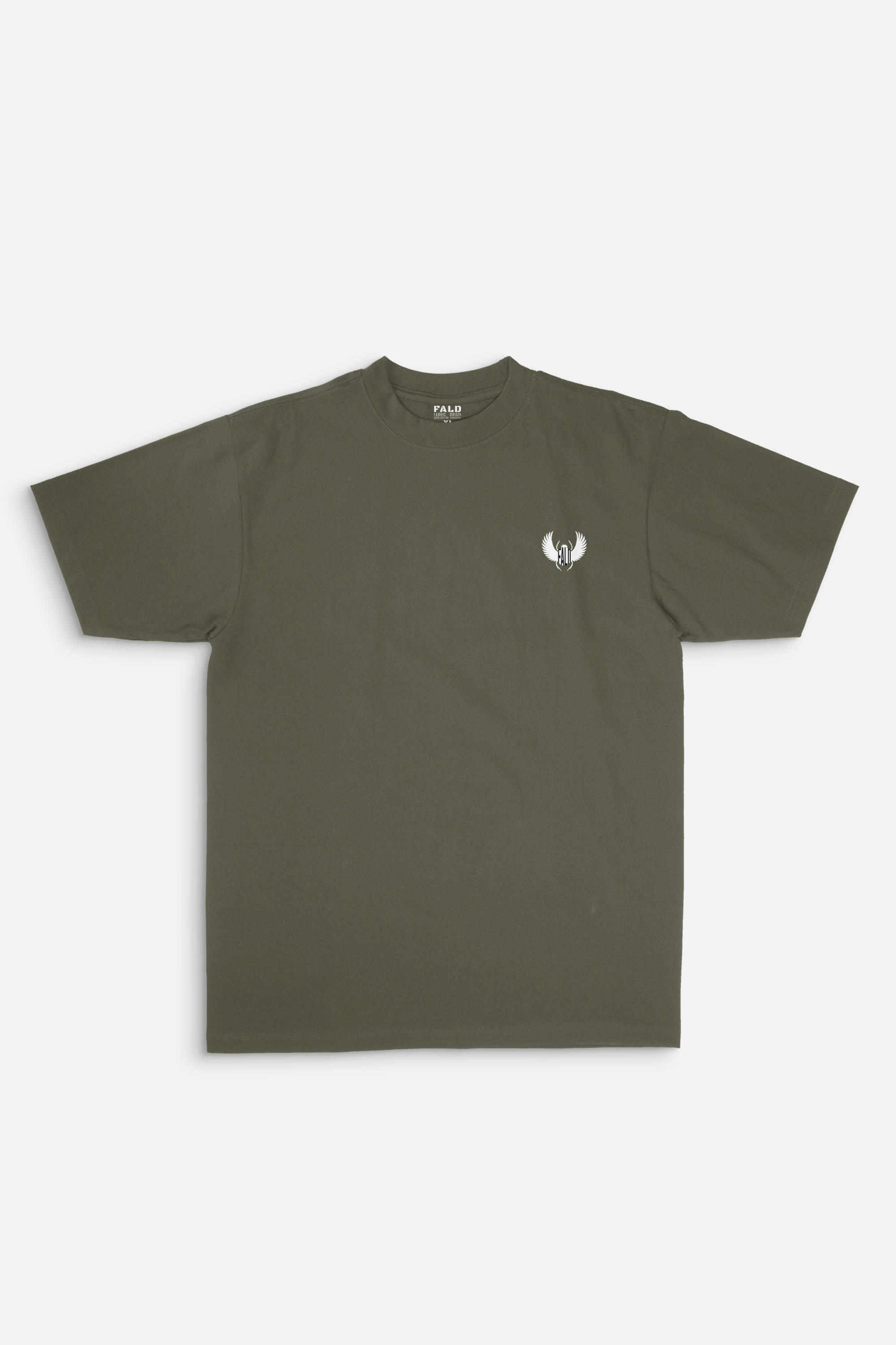 FALD | OLIVE T-SHIRT / CARRIER LOGO
