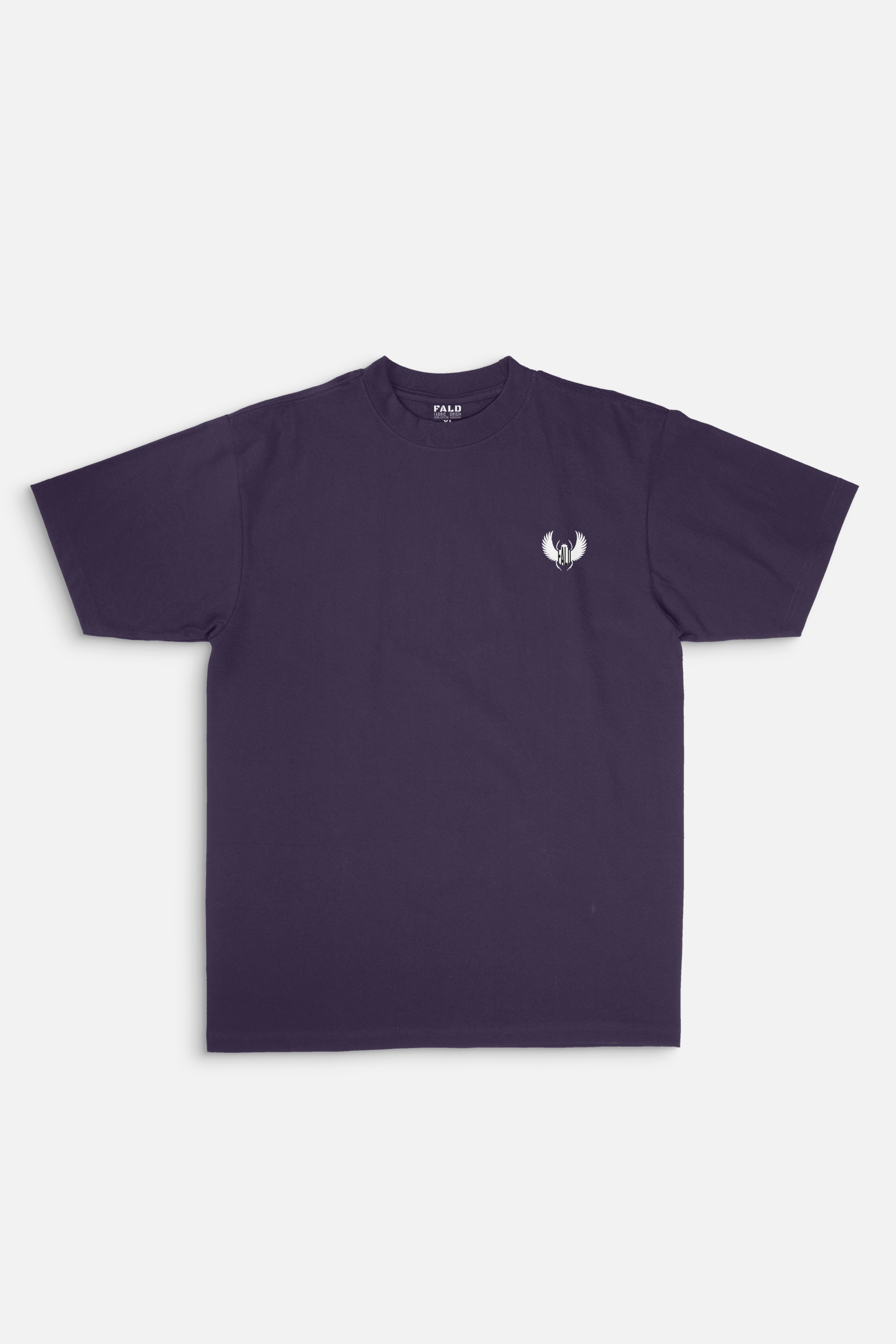 FALD | PURPLE T-SHIRT / CARRIER LOGO