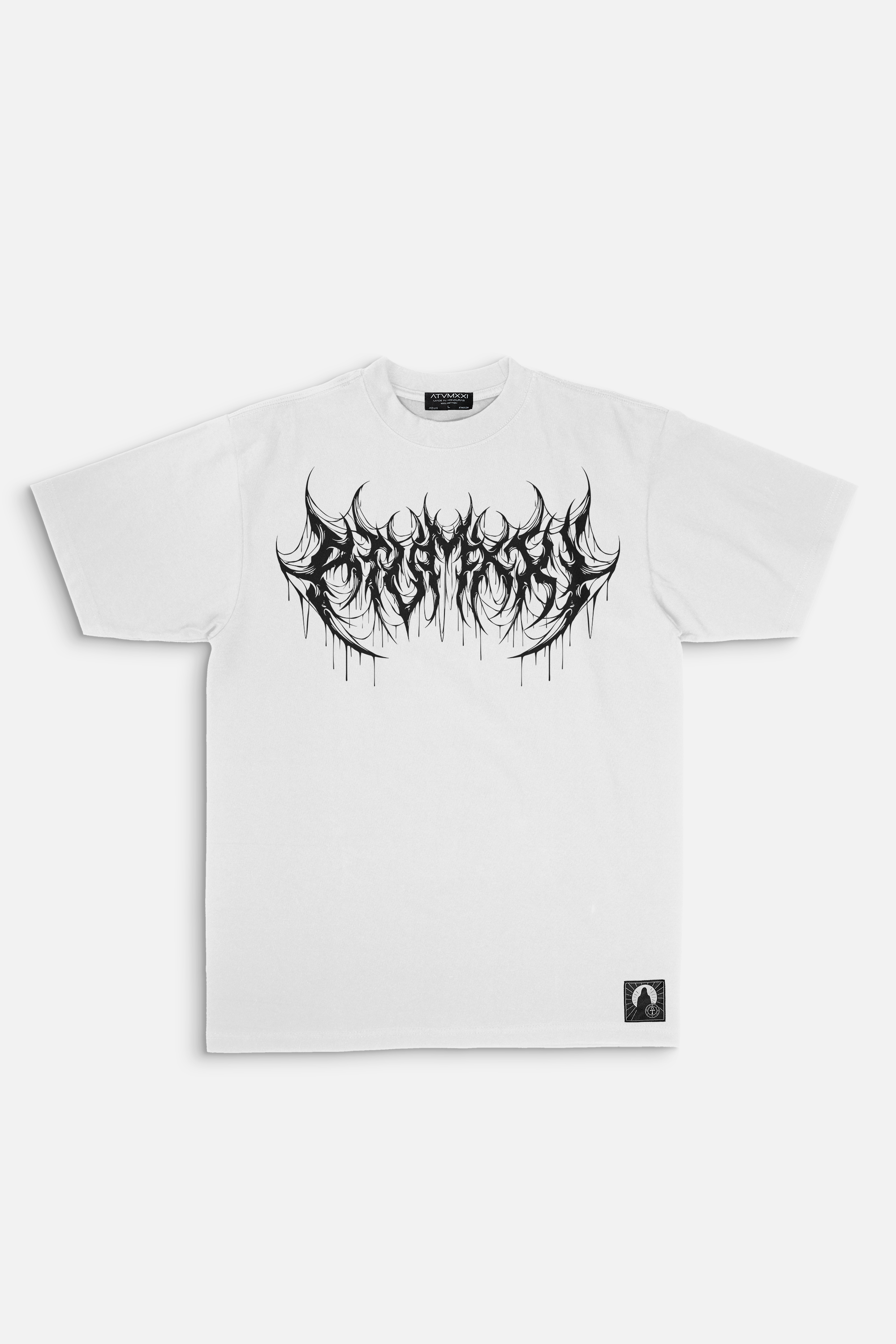 ATVMXXI | WHITE T-SHIRT / NAME LOGO