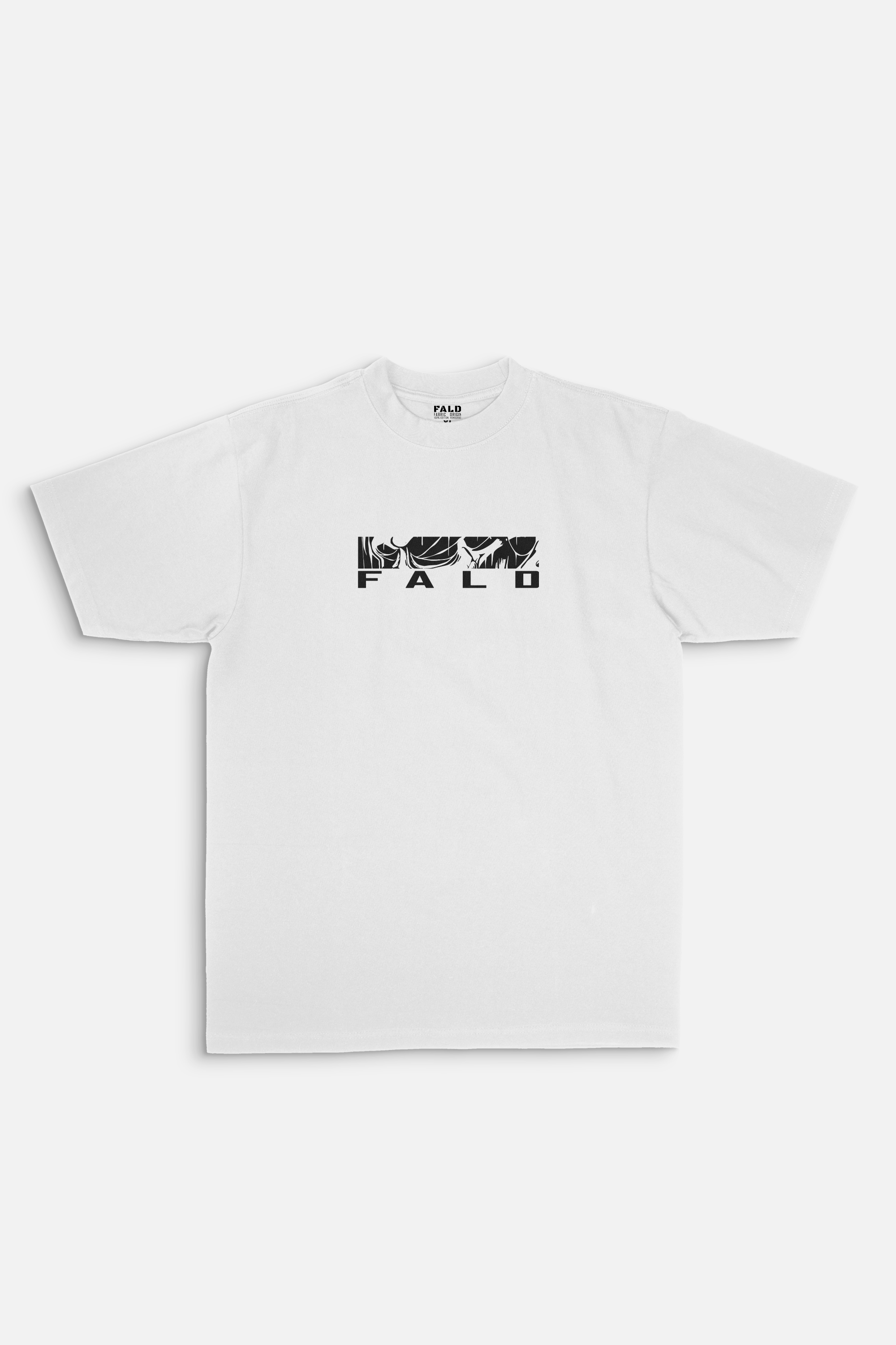 FALD | WHITE T-SHIRT / PANEL LOGO