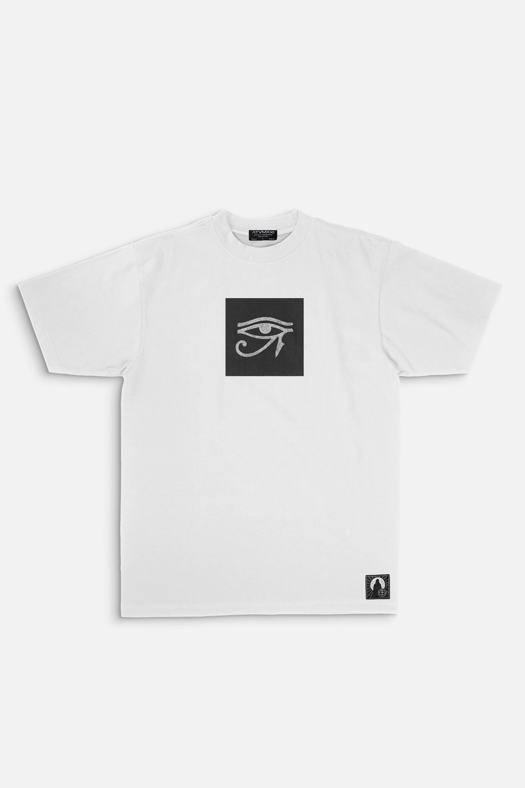 ATVMXXI | WHITE T-SHIRT / EYE PRINT
