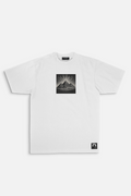 PYRAMID PRINT TEE WHITE